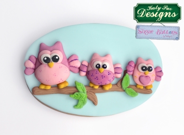 Silicone Mould - Owls